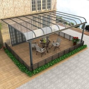 Poolside Gazebos and Shaded Areas